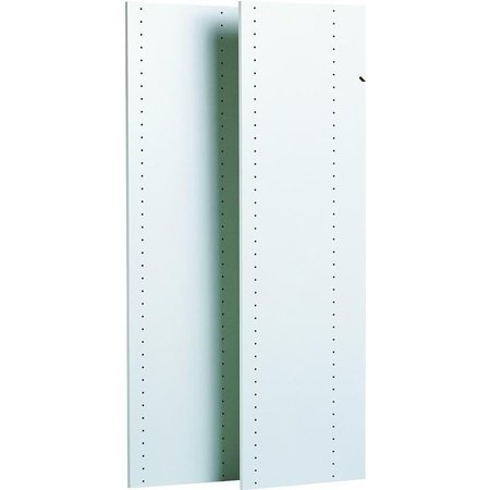 EASY TRACK Closet Panel, 48 in L, 58 in W, Particleboard, White RV1447